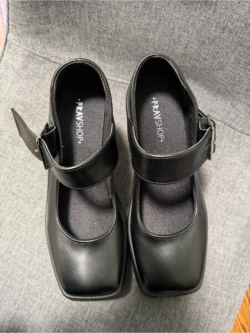 Women’s Chunky Platform Mary Jane Shoes with Ankle Strap
